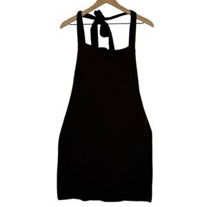 Victorias Secret Halter Bra Tops Tank Dress S Chocolate Brown Mini Comfort Y2K